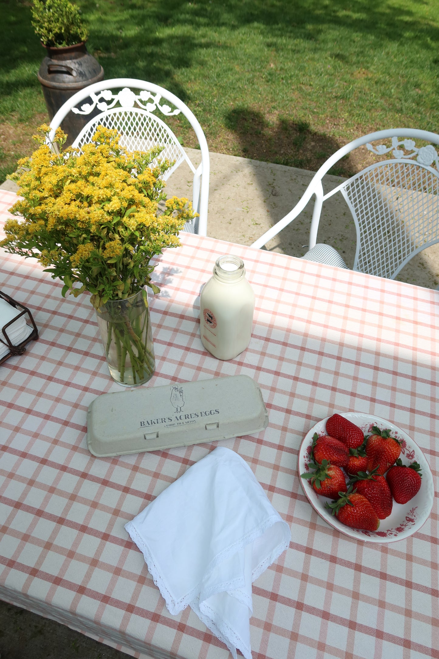 Vintage Linen Napkin