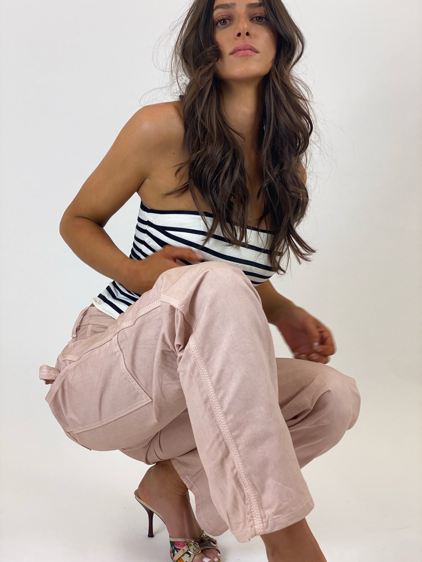 CARPENTER PANTS ROSE