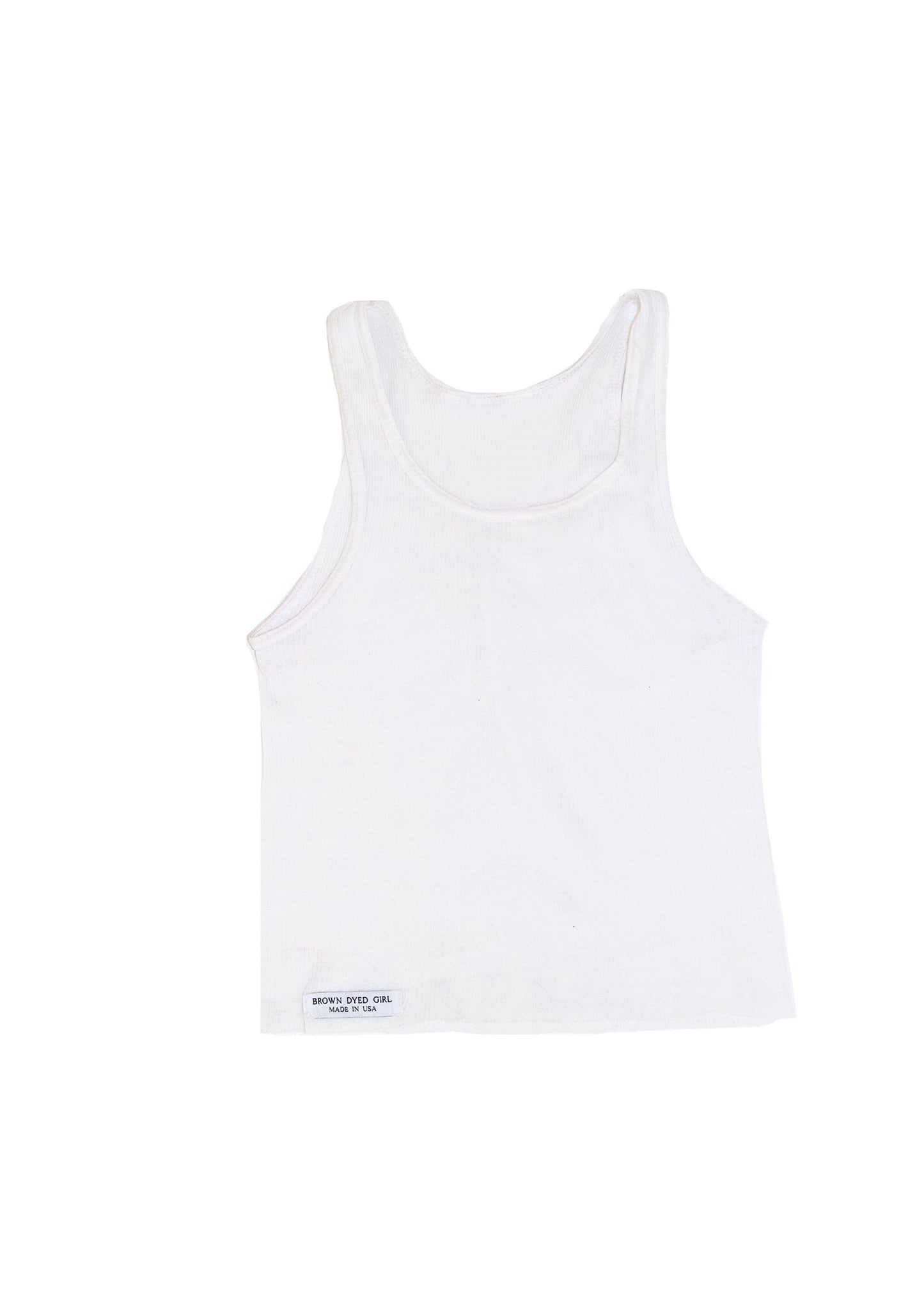 RIBBED LOGO TANK