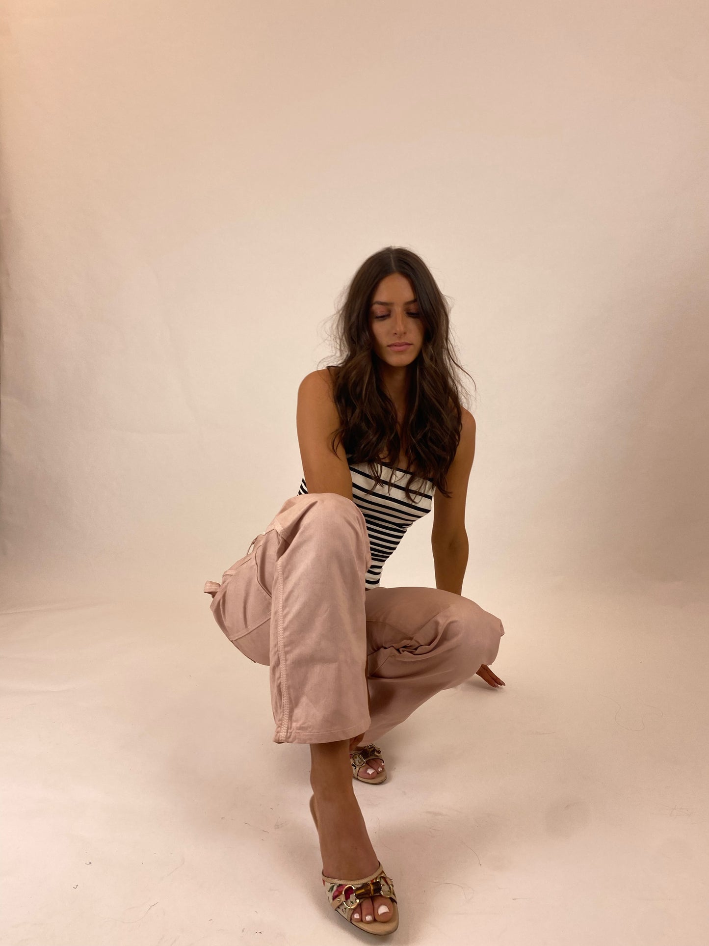 CARPENTER PANTS ROSE