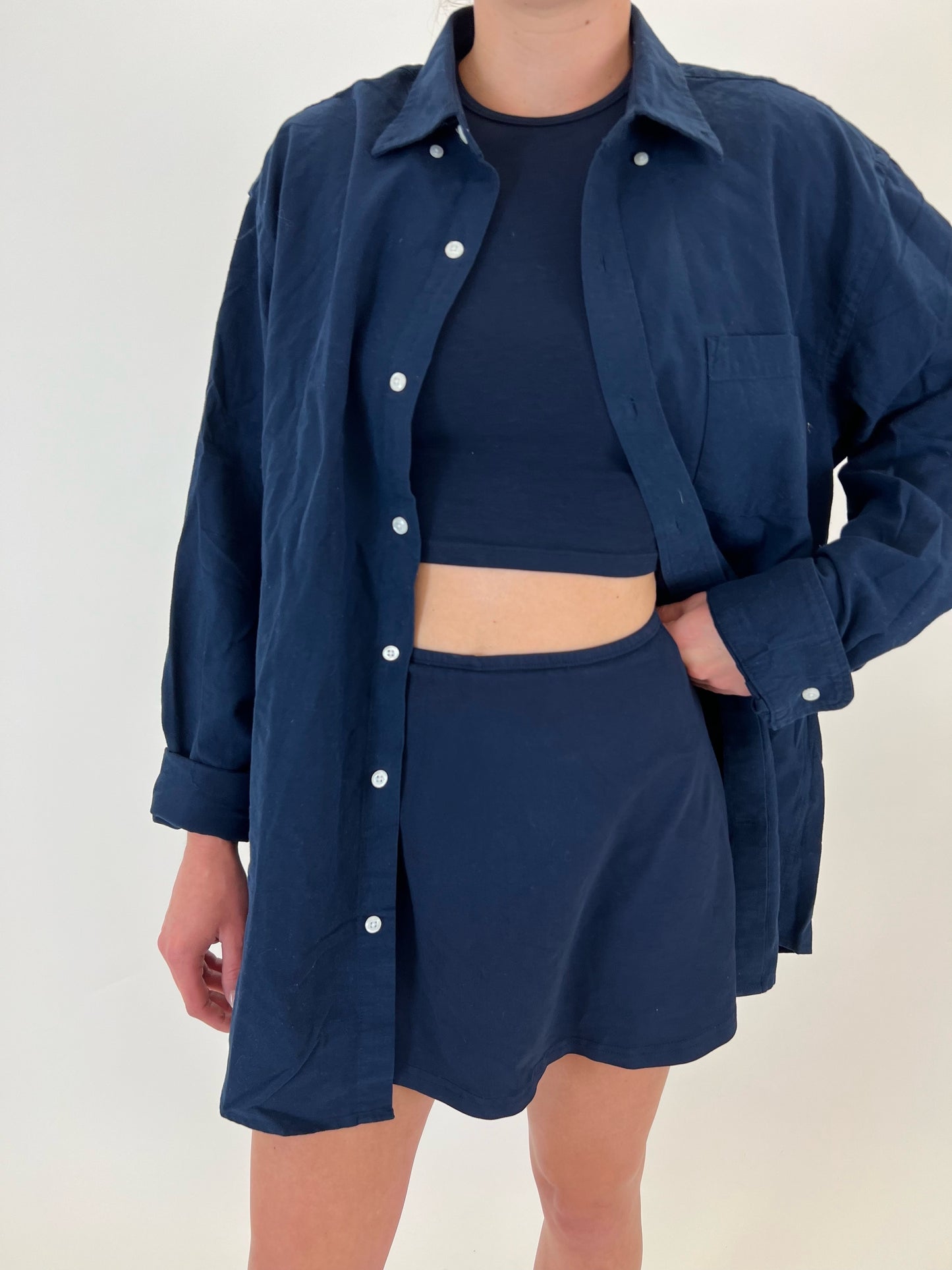 Vittoria Skirt Navy