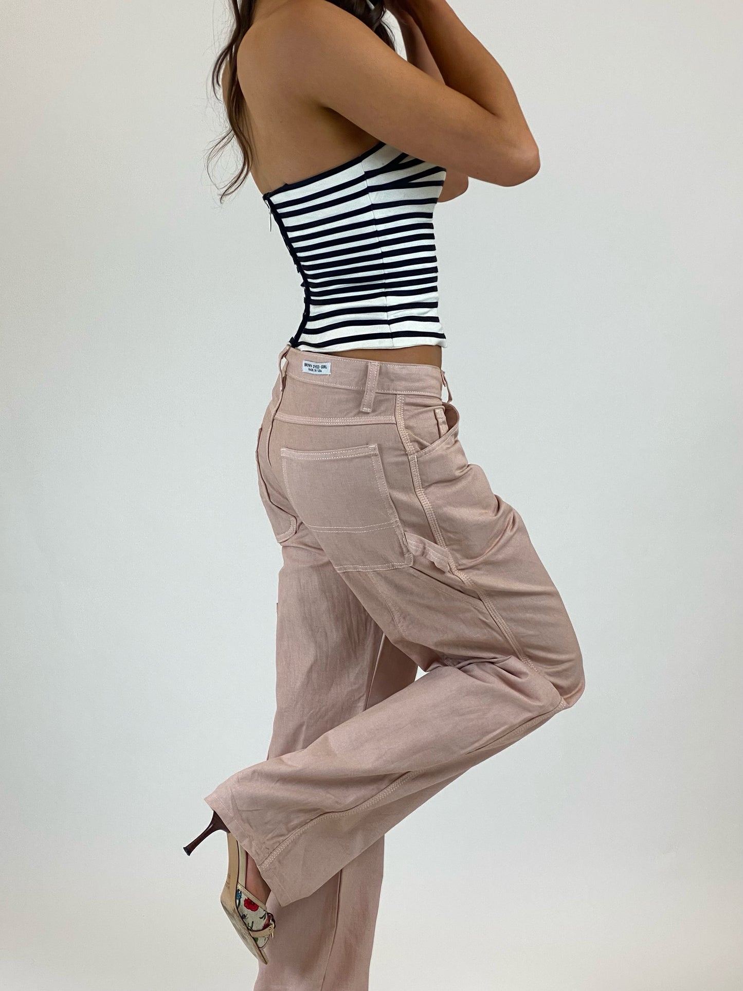 CARPENTER PANTS ROSE