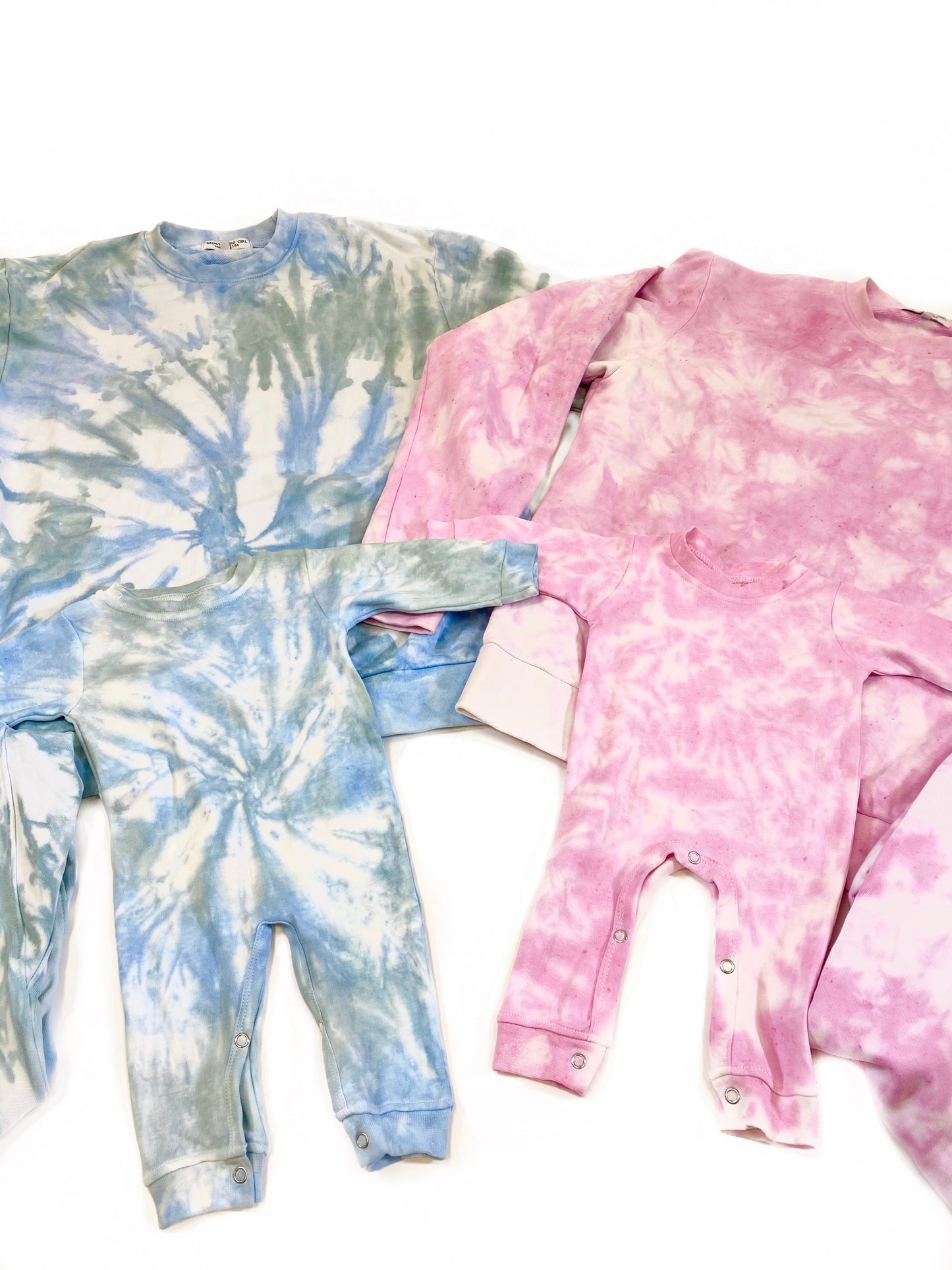 Blue & Green Baby Onesie