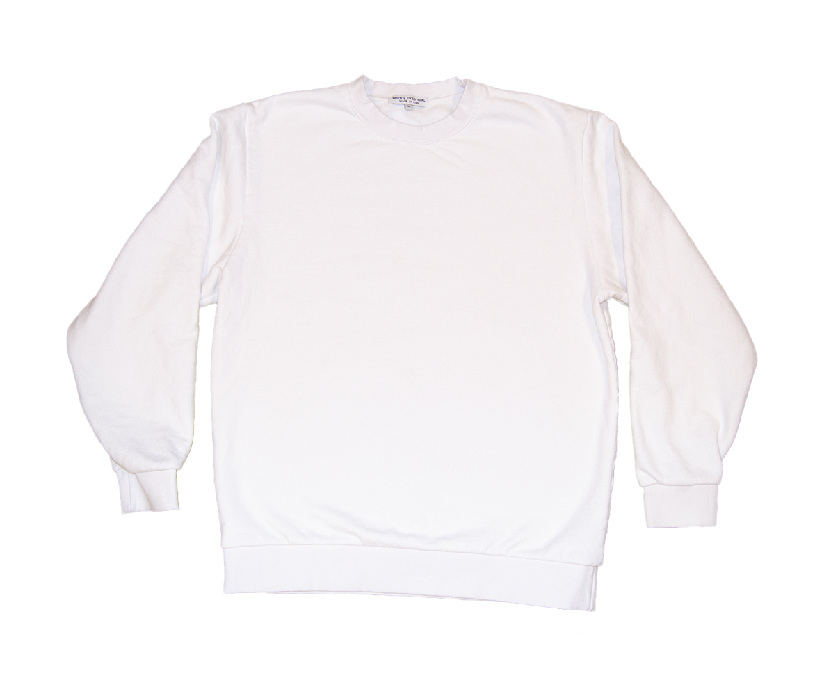 White Crew Sweatshirt