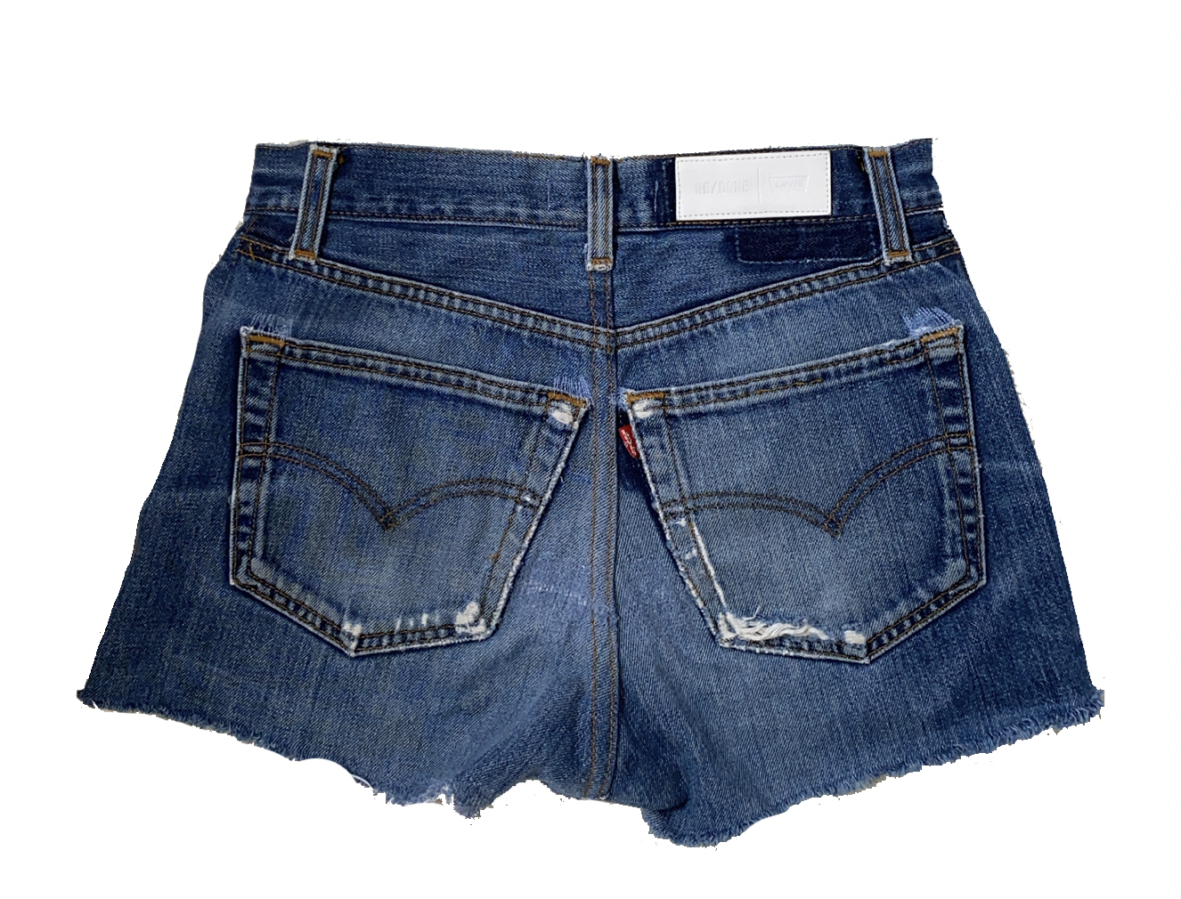 VINTAGE HIGH RISE LEVI'S SHORTS 24