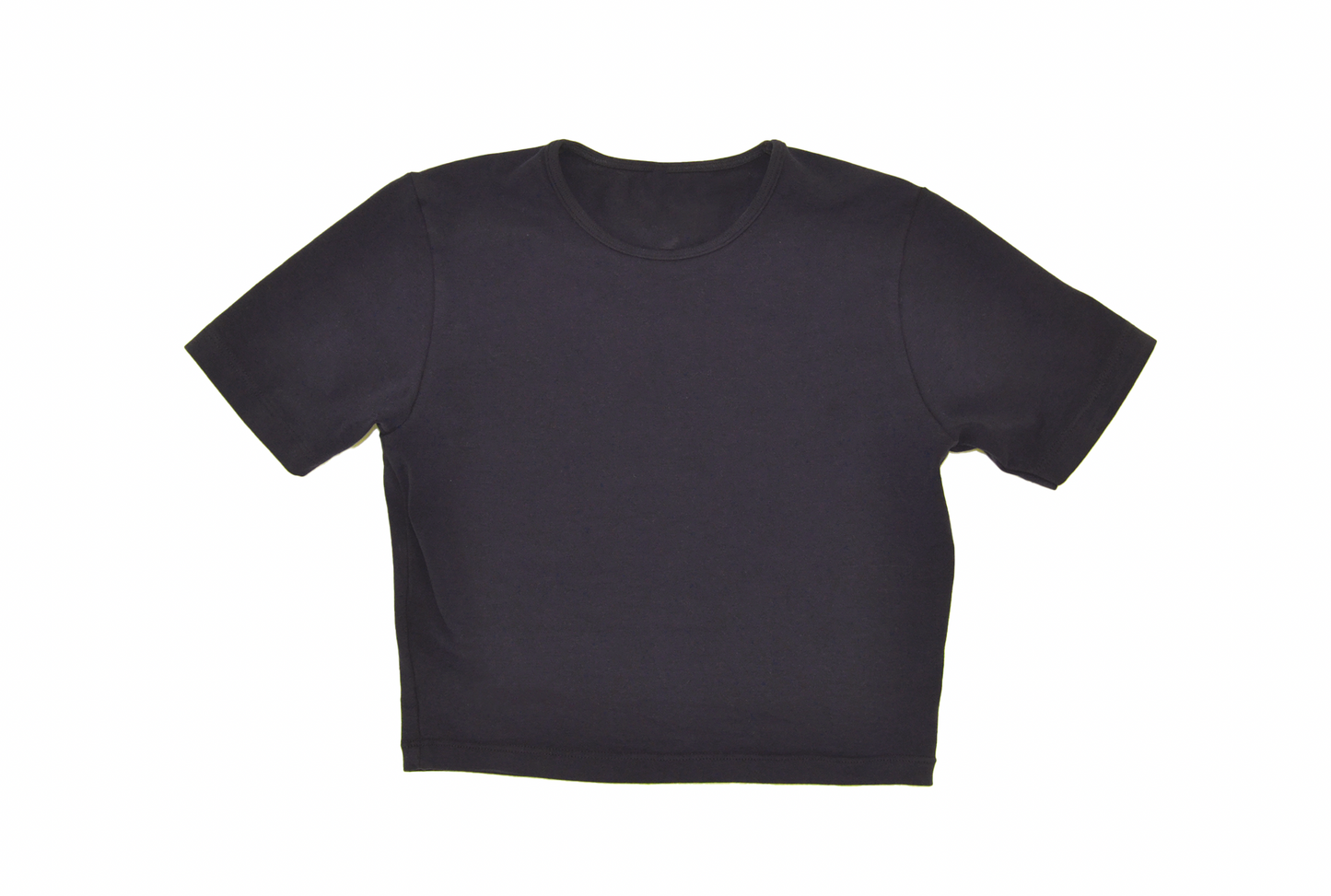 Jord Crop Tee Navy