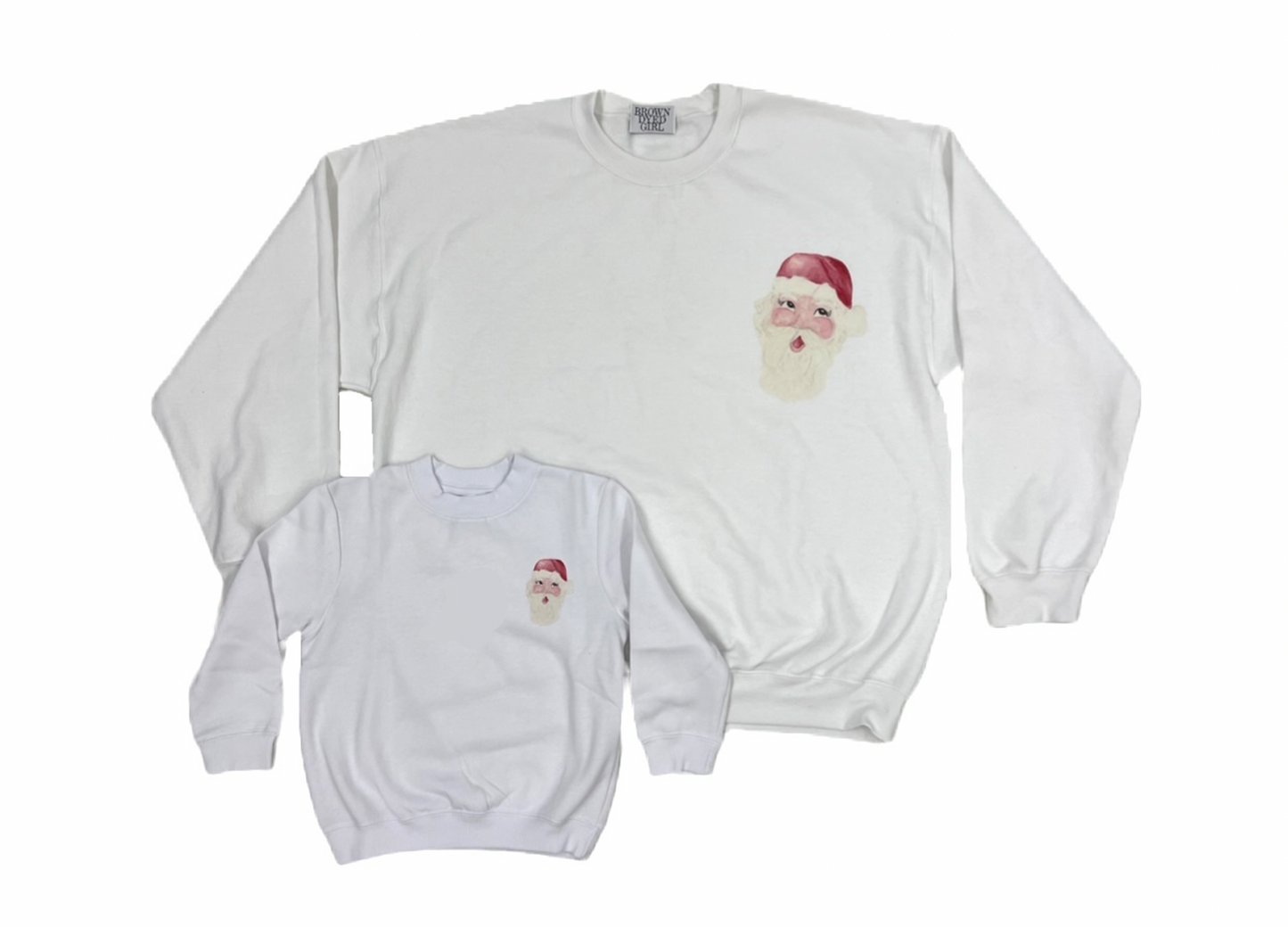 Matching Youth Santa Crewneck