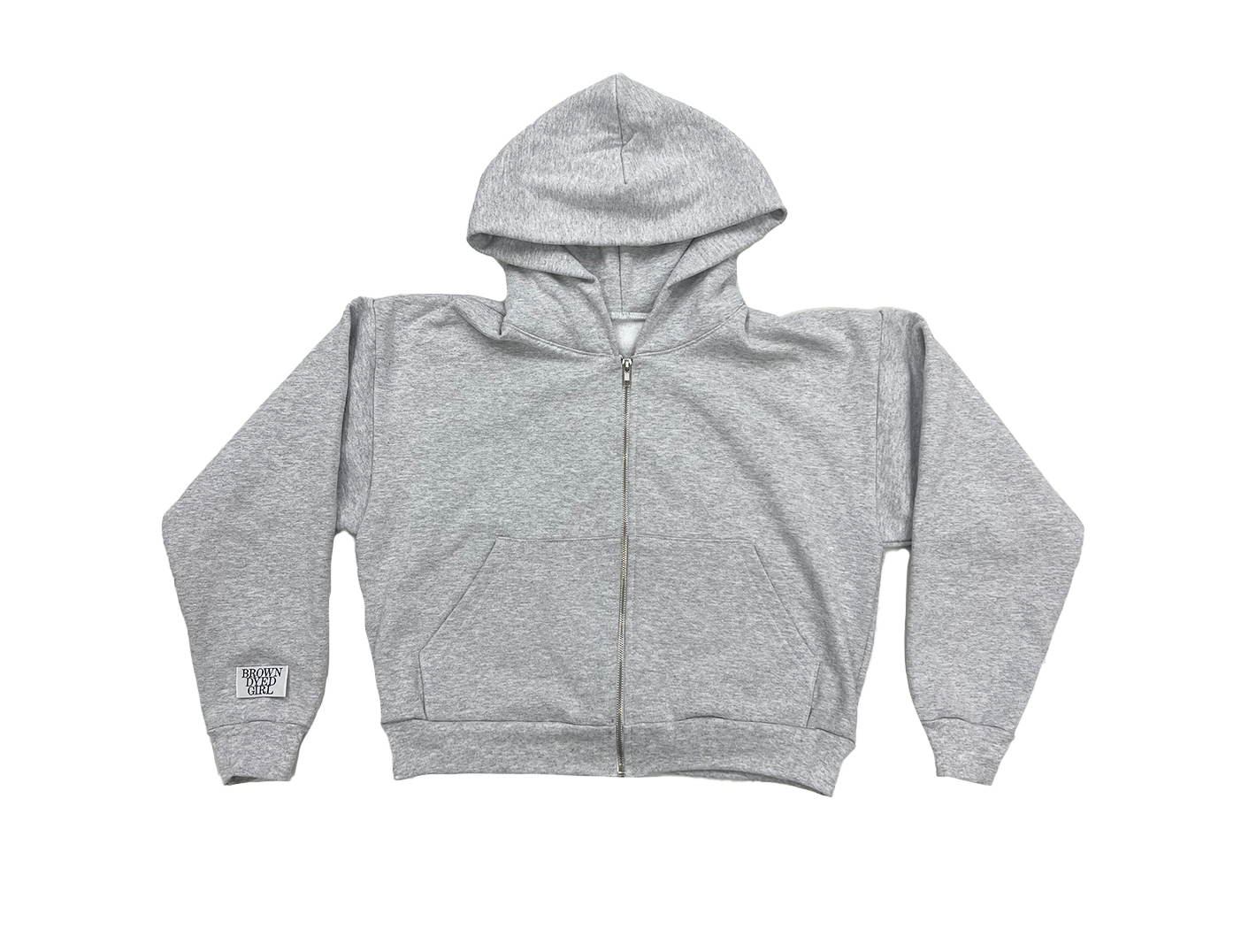 Jordan Zip Up Hoodie Sweatshirt Cropped Length