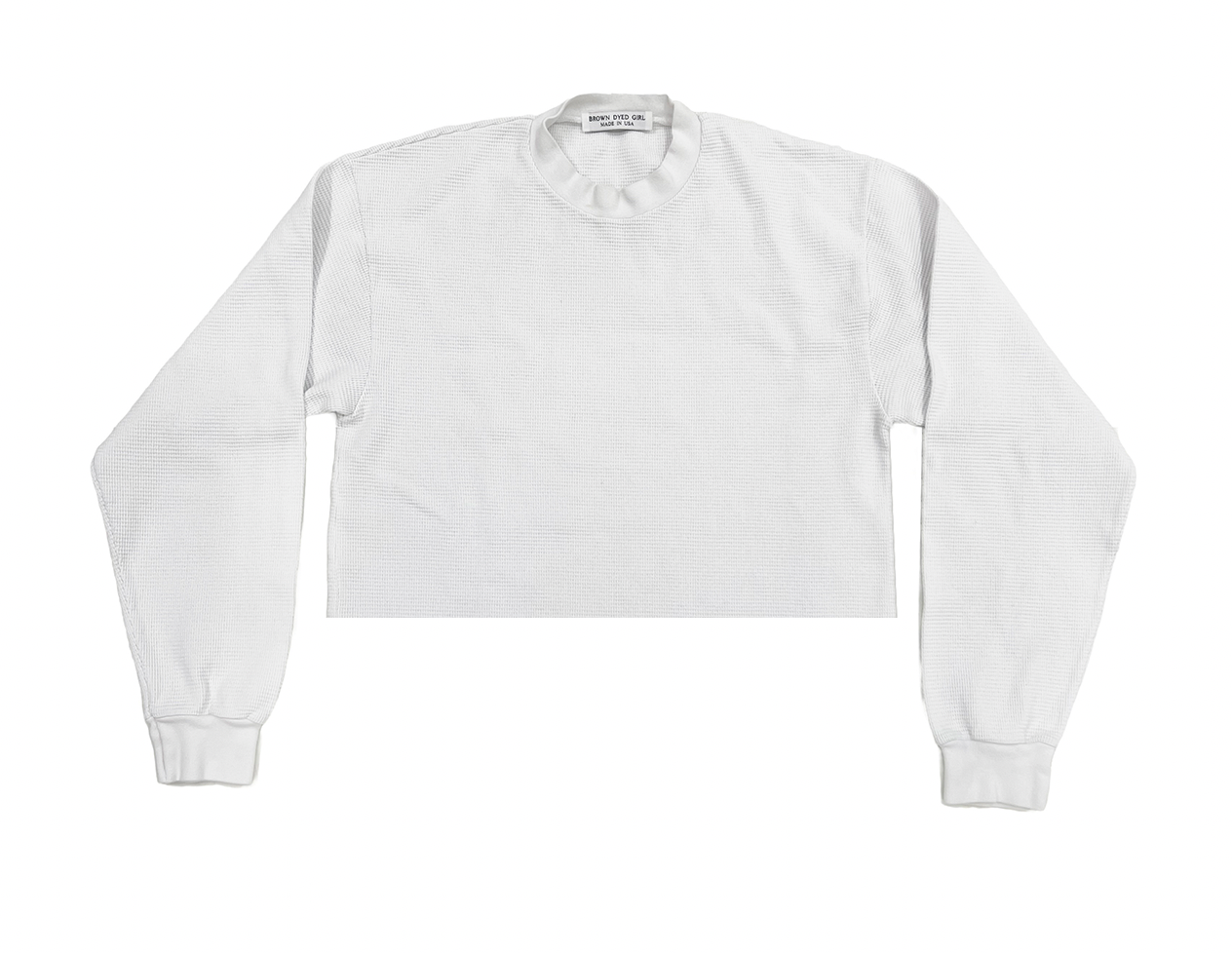 Thermal Cropped Long Sleeve