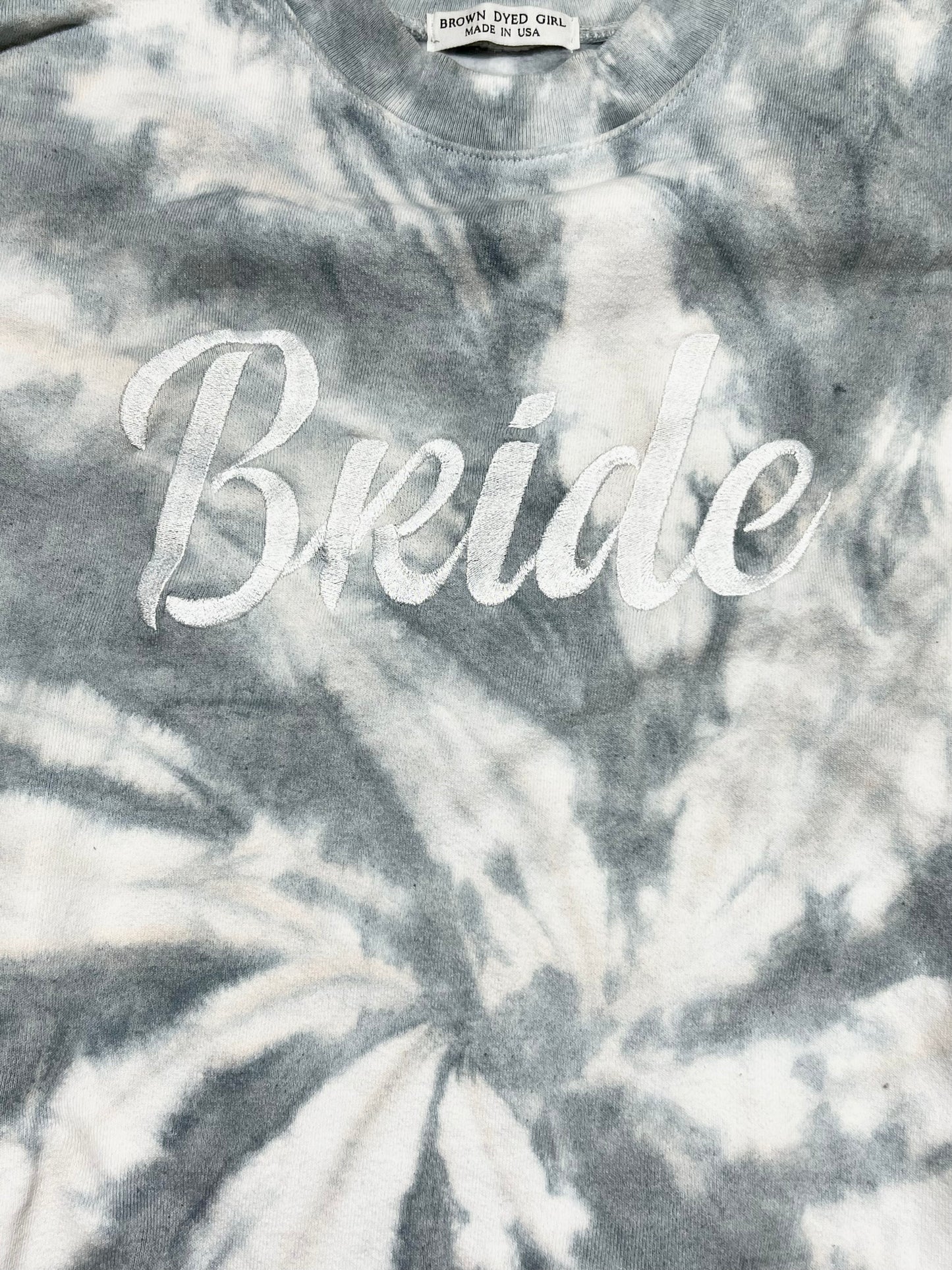 BRIDE embroidered sweatshirt