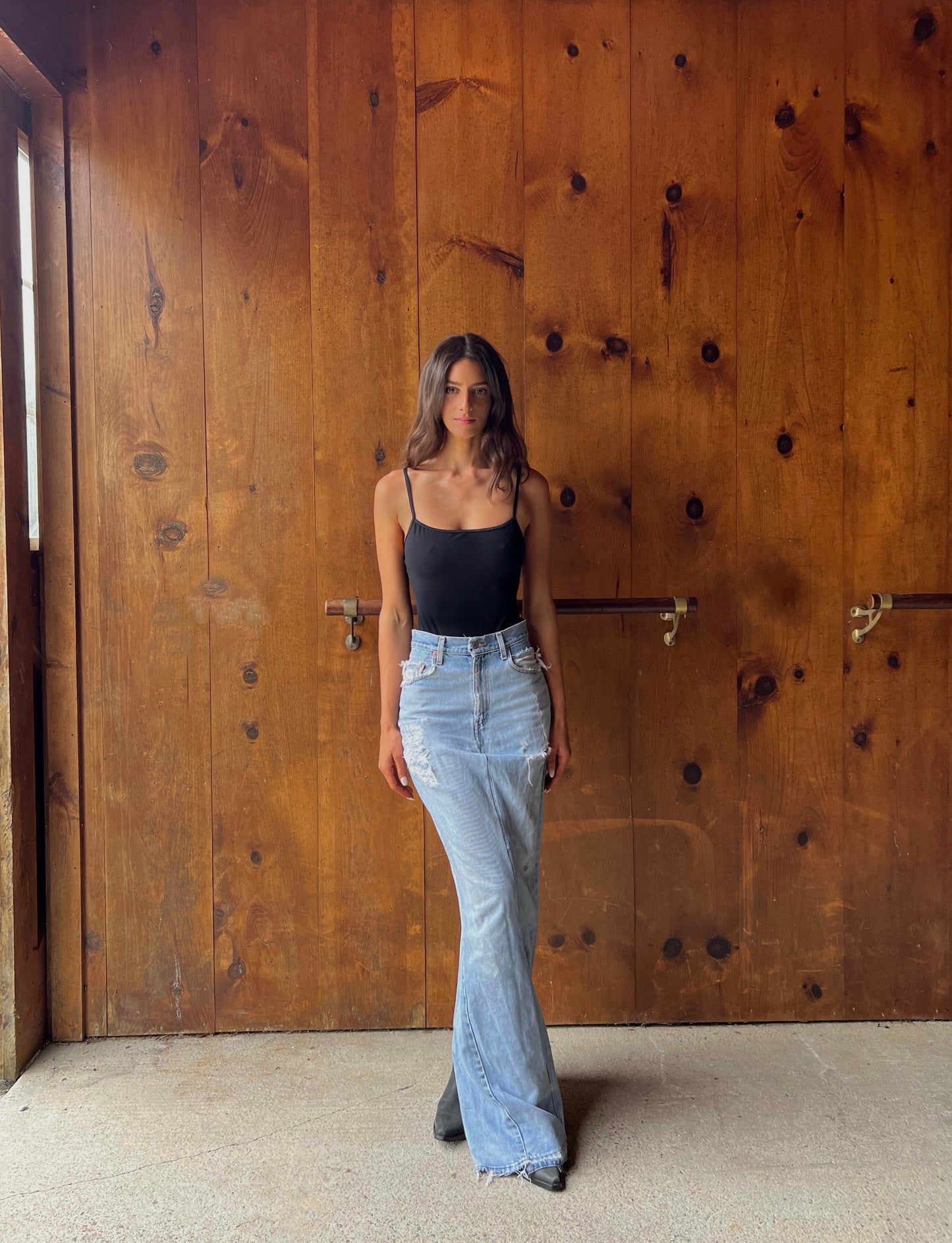 Vintage Levi's Reconstructed Maxi Skirt