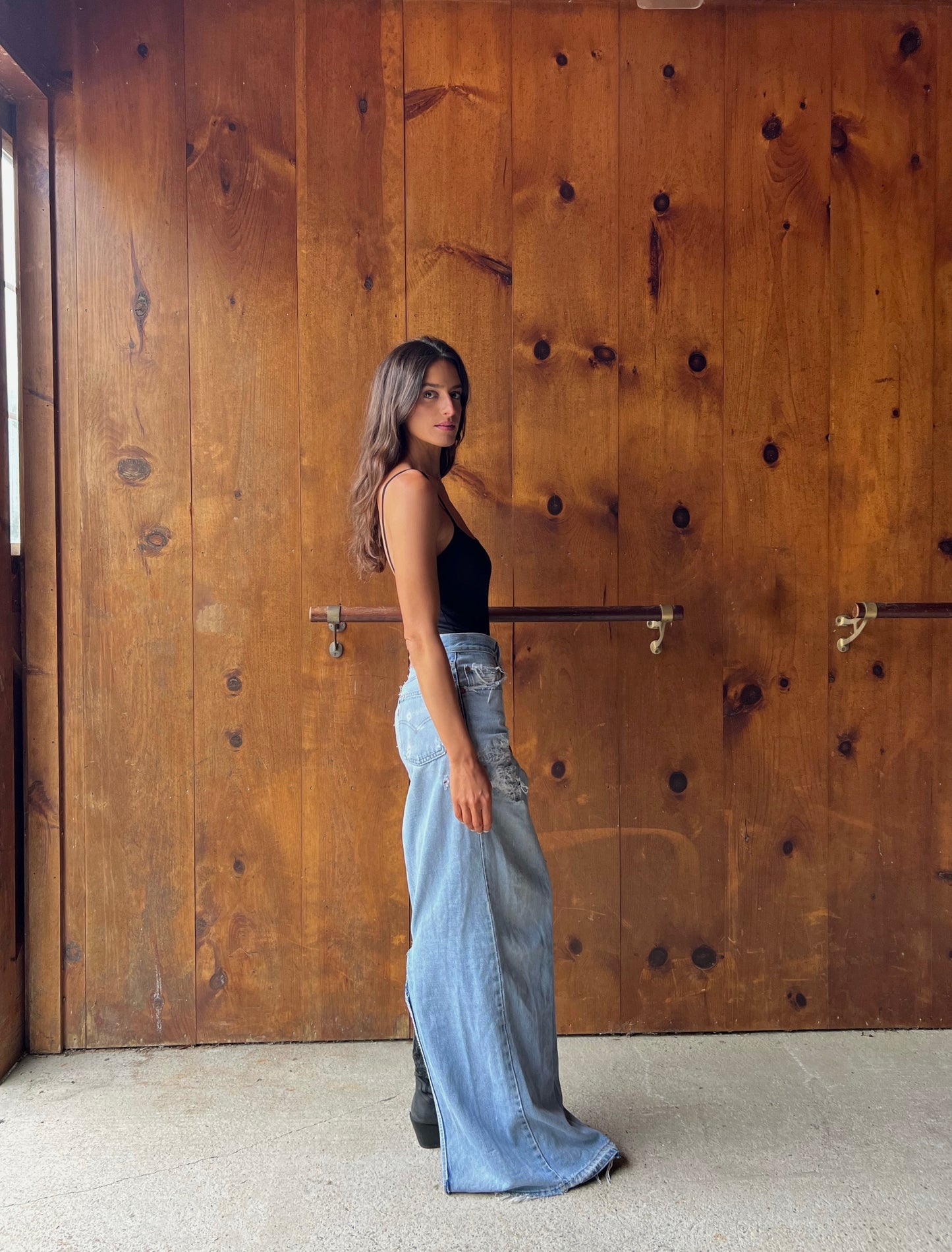 Vintage Levi's Reconstructed Maxi Skirt