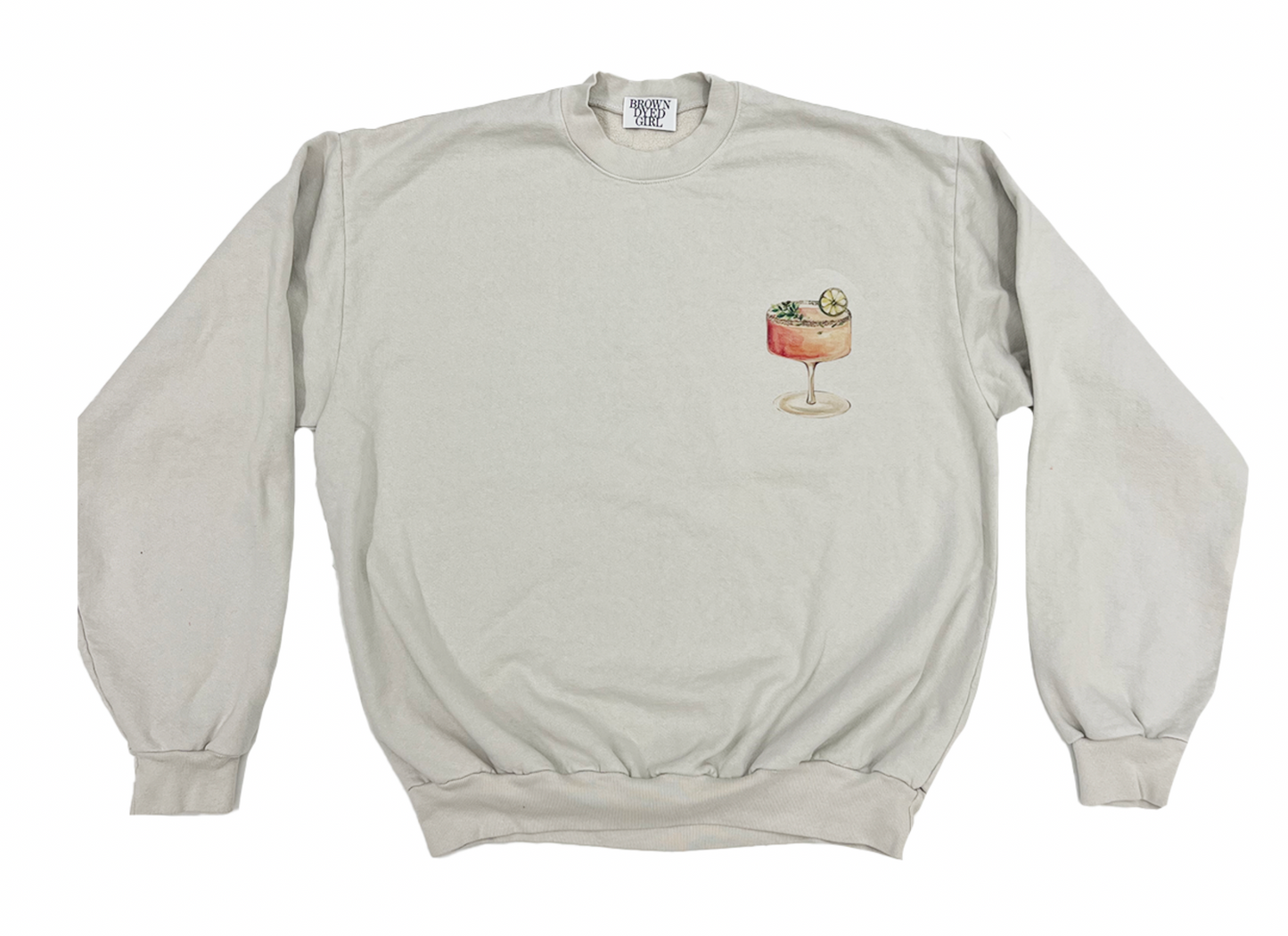 Cocktail Sweatshirt Sample XL